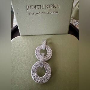 Judith Ripka Sterling Silver Pendant